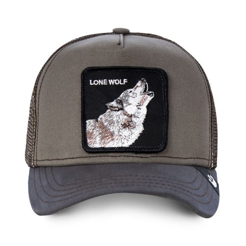 GOORIN BROS CASQUETTE BASEBALL TRUCKER SNAPBACK GOORIN 6099 OLI- WOLF GB01WOLFOLI#1