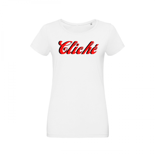 Tshirt-wow-femme-col-rond-blanc-modèle-cliche-#2