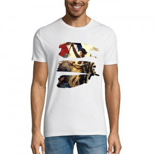 Tshirt-wow-homme-col-rond-blanc-modèle-liberte-#1
